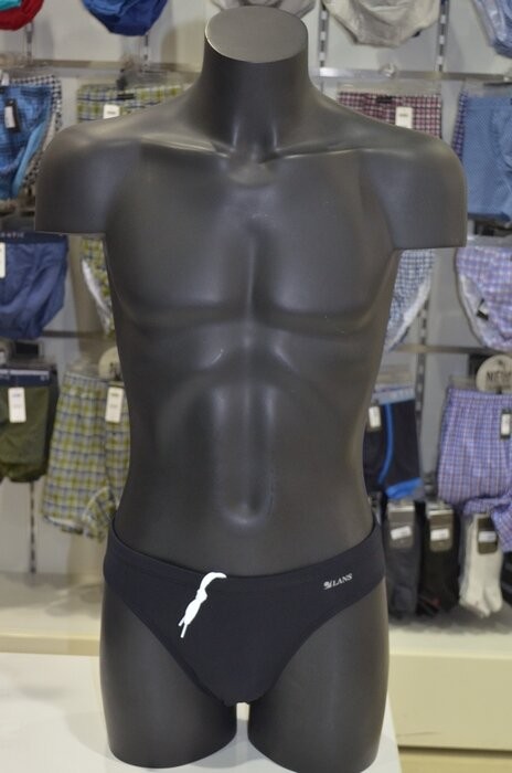 Плавки мужские для плавания Lans, размер M, black
