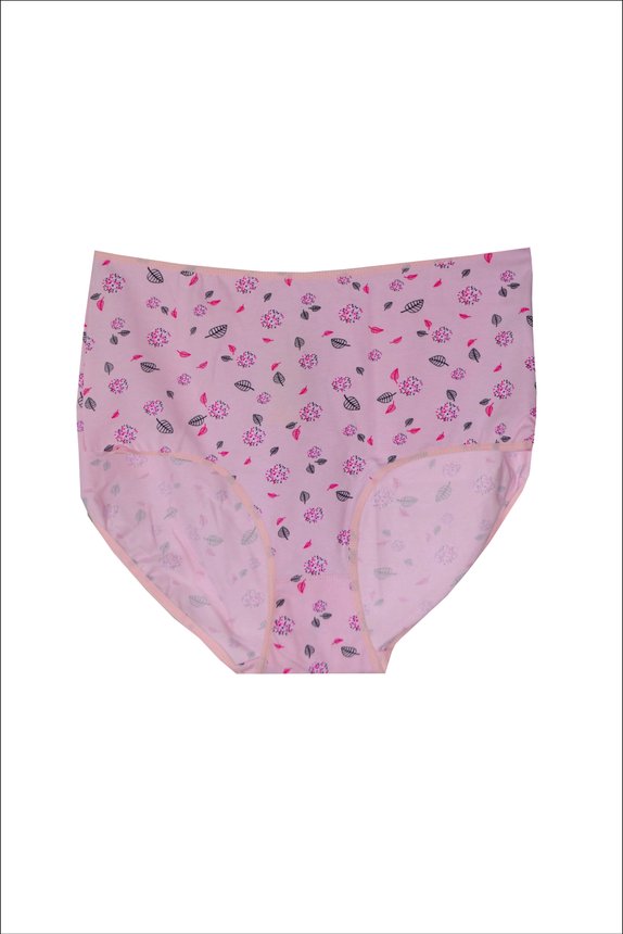 Жіночі трусики Lans Максі "Листя", розмір 3XL, pink