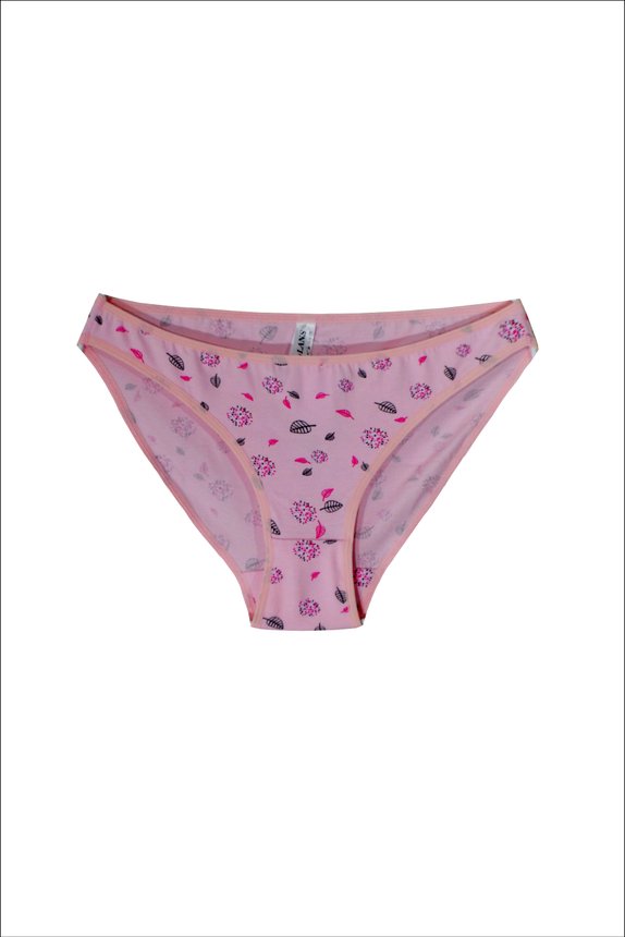 Женские трусики Lans "Листя" мини бэк, размер L, pink